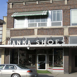 Family Shoe Store in River Town